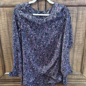 The Limited Multicolor Patterned Women's Top Size M